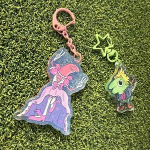 AnimeCon Smiling Friends Keychains