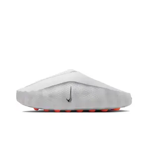 Futuristic Light Grey & Orange! Ultra-Lightweight Slide-On Sneakers with Sensory Nodes
