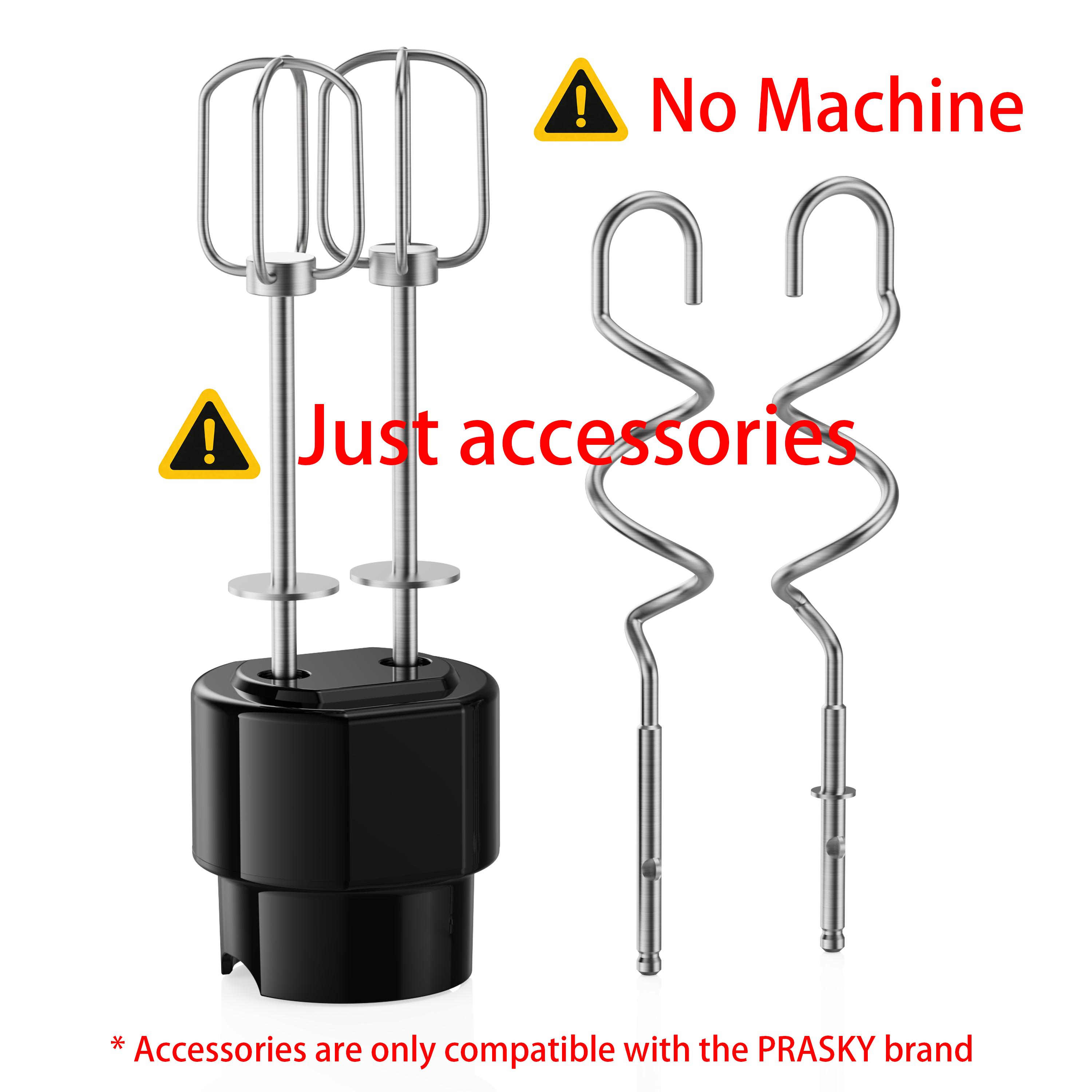 PRASKY Professional Hand Blender 1200W Motor 20 Speeds Modes with Turbo Stainless Steel Blade Egg Whisk Beaker Chopper Bowl Multi-Function Kitchen Stick Mixer for Soups, Smoothies, Baby Food & Juicer PRASKY Professional Hand Blender 1200W Motor 20 Speeds Modes with Turbo Stainless Steel Blade Egg Whisk Beaker Chopper Bowl Multi-Function Kitchen Stick Mixer for Soups, Smoothies, Baby Food & Juicer