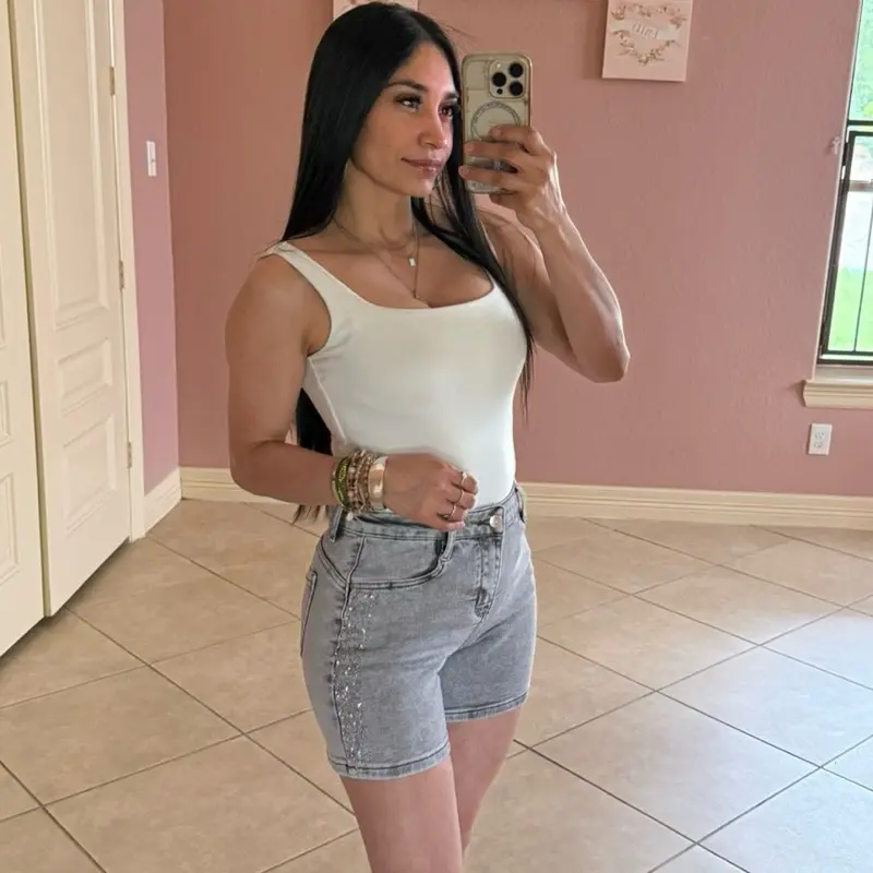 Ellie Rhinestone Shorts