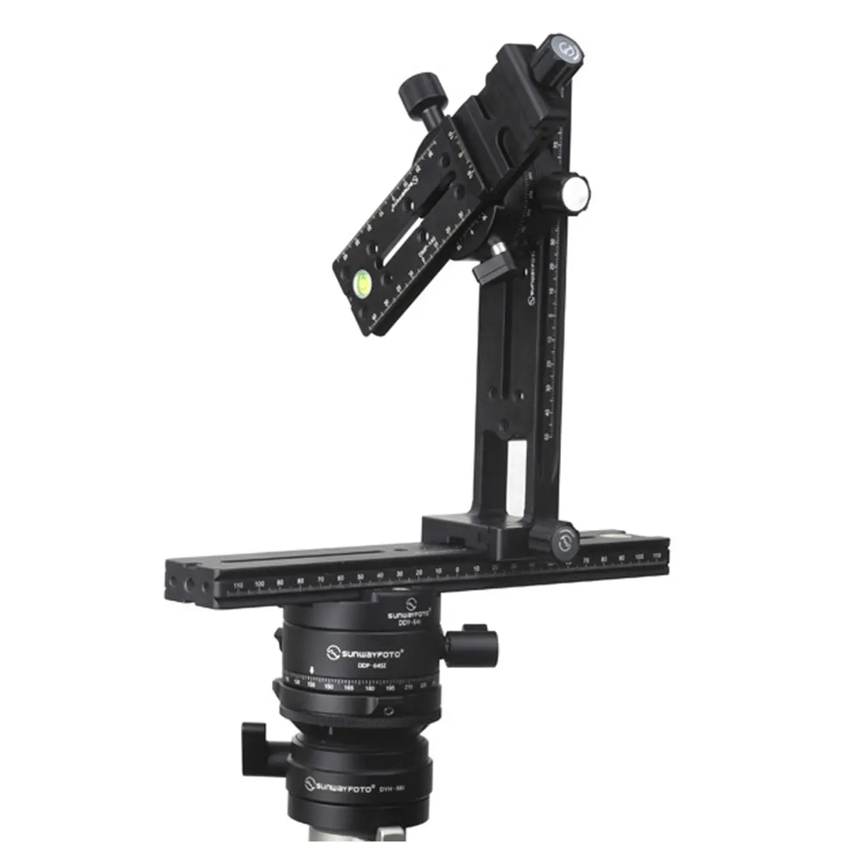 SunwayFoto Pano-4 Panoramic Head, Adjustable Aluminium Mount Camera Accessory for Wide-Angle, Fisheye Lenses with Bubble Level, Accessories
