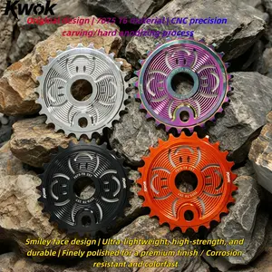 Bmx Small Wheel Bike 25t Chainring Cnc Gear, Extreme Bicycle Climbing Street Performance Vehicle, Ideal for Stunts and Shows