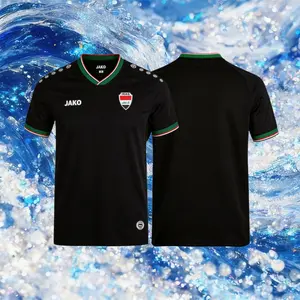 2026 Iraq Home White Away Green Third Black Short Sleeve Soccer Jersey