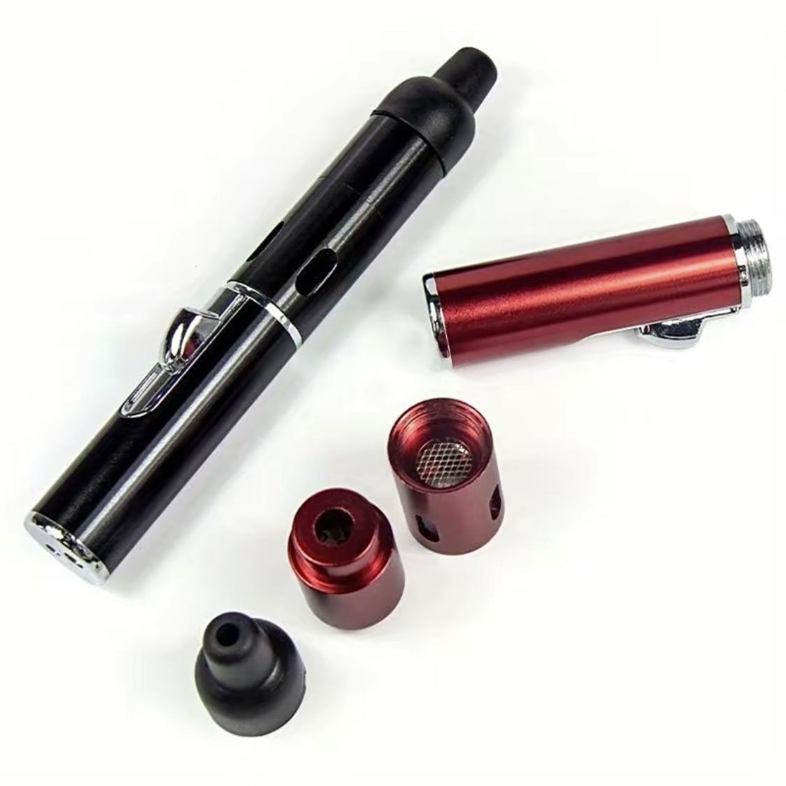 Torch Lighter, All-in-One Tube Built-in DetachableRefillable Butane Torch Handheld Lighter,GiftBox.(No butane included)