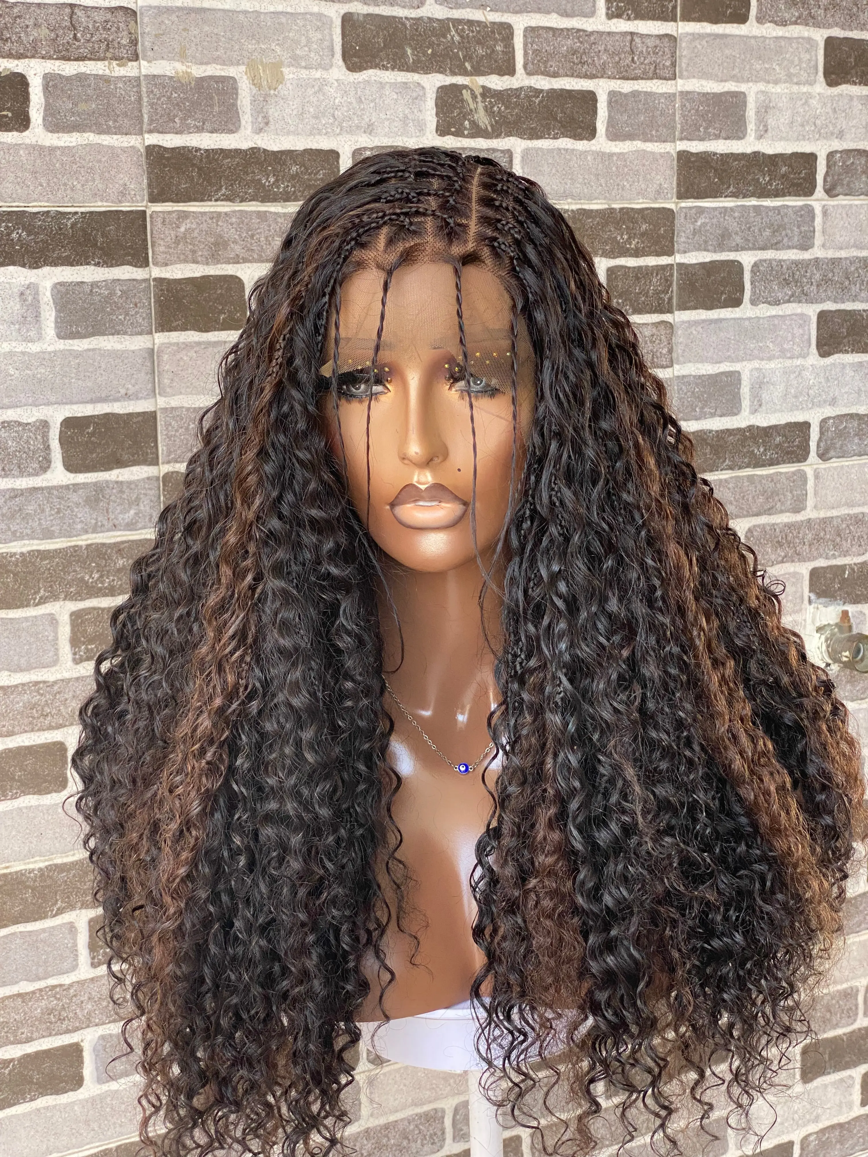 BORA BORA BOHO BRAID WIG - 100% Raw Human Hair