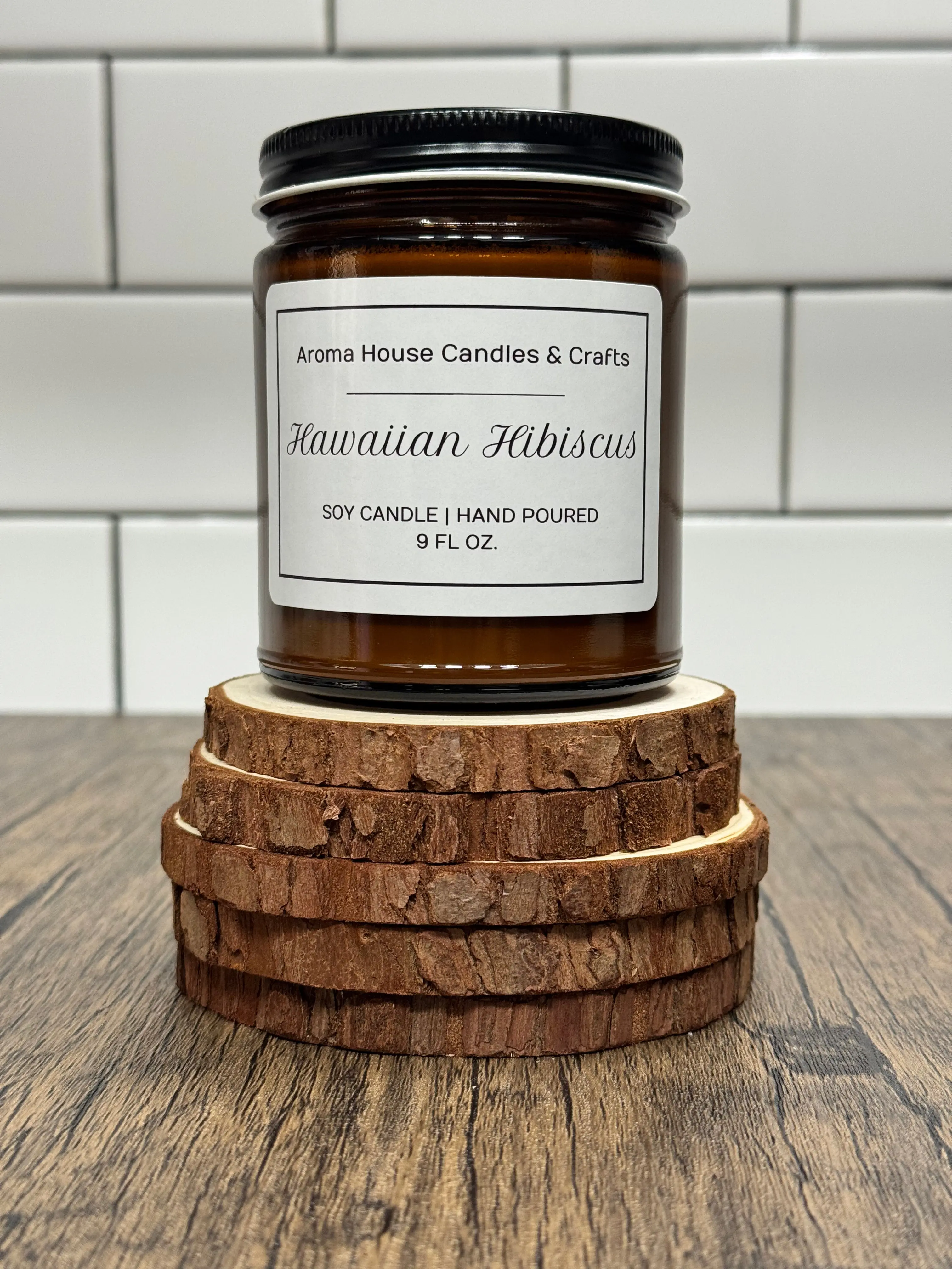 Hawaiian Hibiscus 9oz Soy Candle