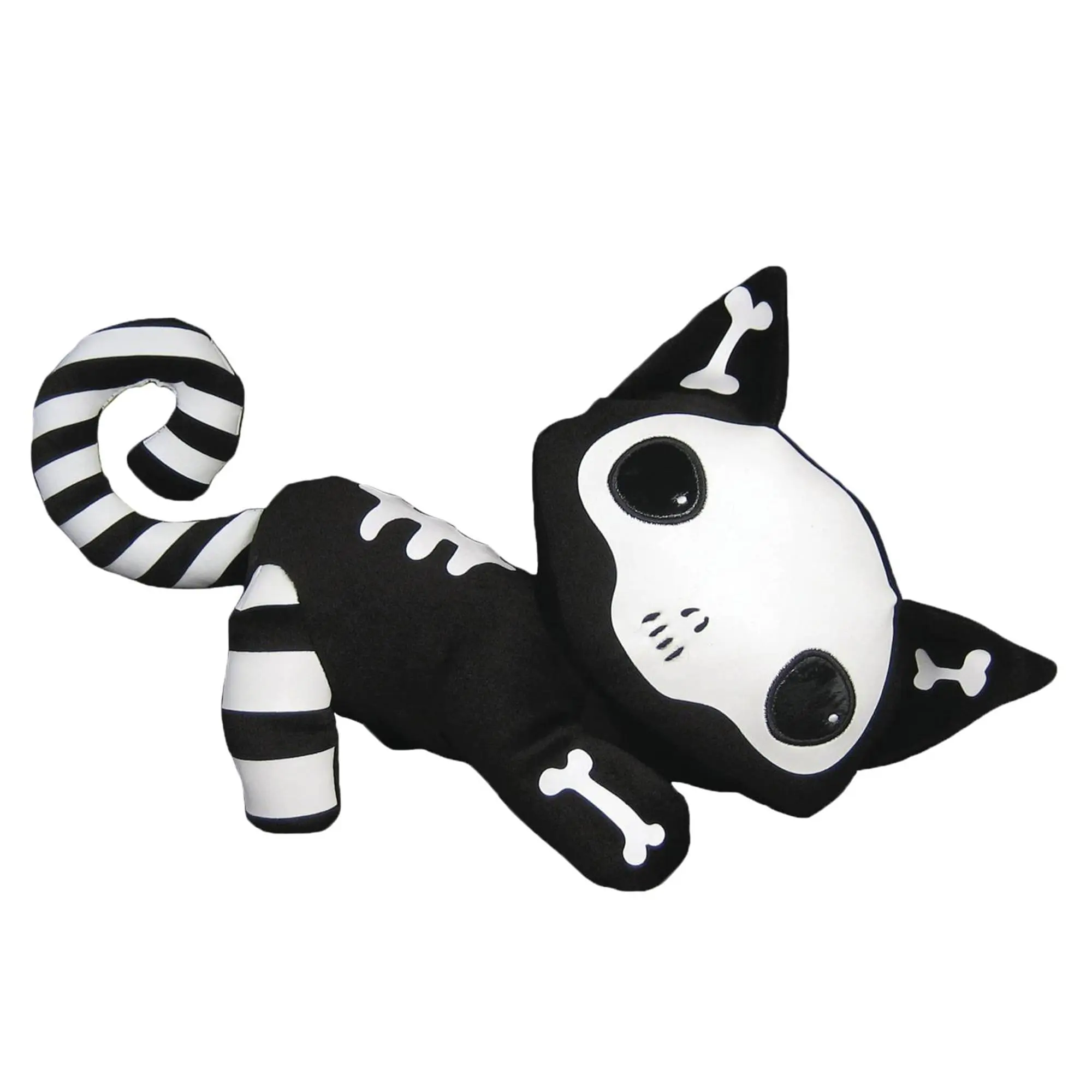 Emily the Strange 8 Inch Skele-Posse Plush | Nee Chee, Cuddly Doll Gift, Huggable Stuffed Animal, Soft Stuffed Animals