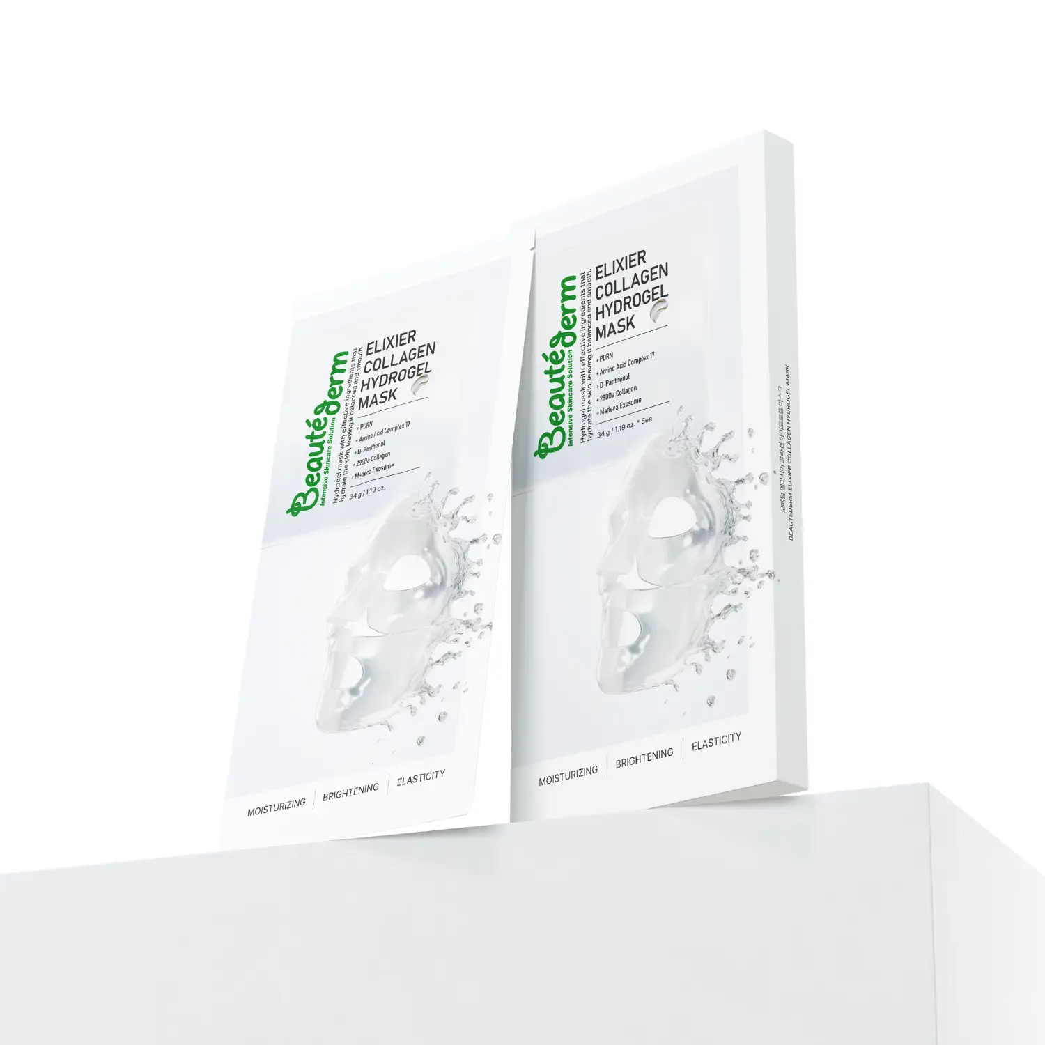 Beautéderm Elixier Collagen Hydrogel Mask | Elasticity & Deep Moisture Care Beautéderm Elixier Collagen Hydrogel Mask | Elasticity & Deep Moisture Care