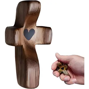 Inspirational Prayer Cross – Handheld Comfort Cross for Strength, Faith & Anxiety Relief Gift