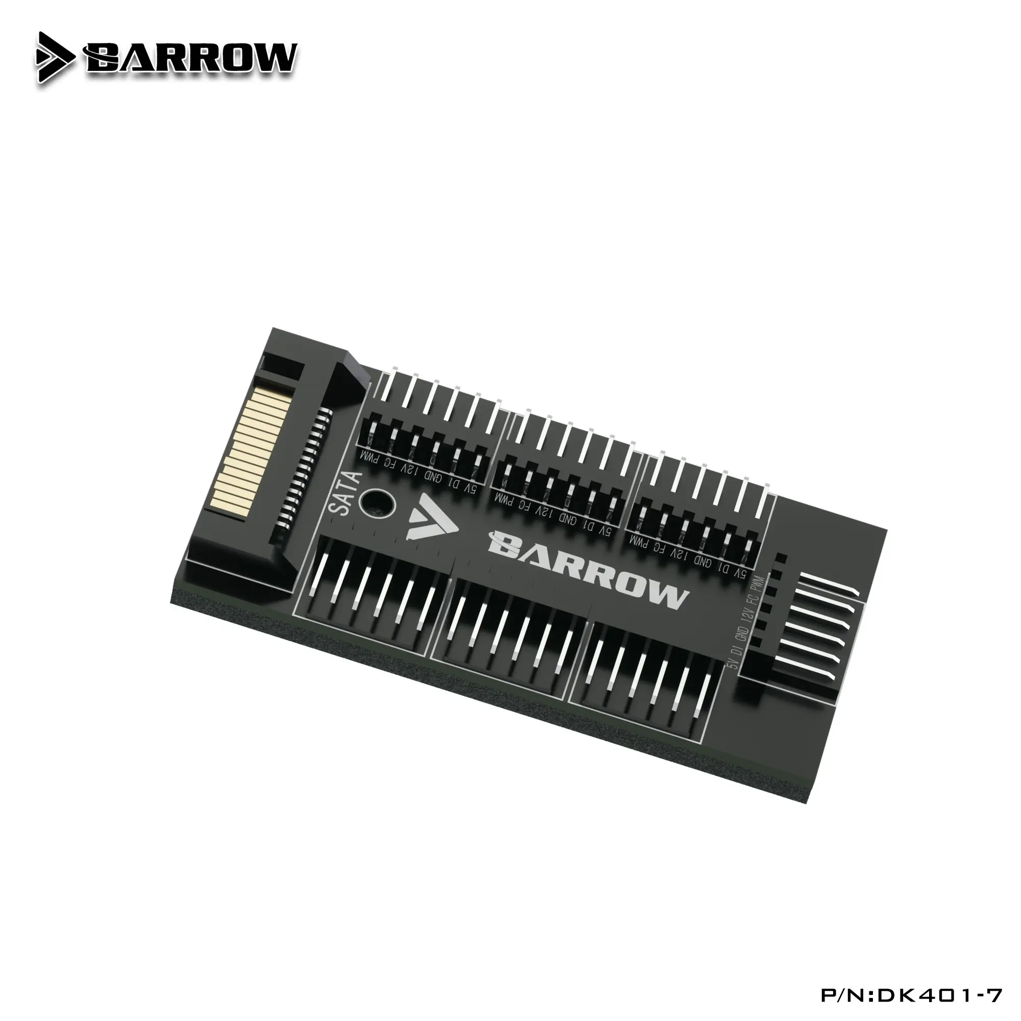 Barrow 7-Way RGB and Fan Hub