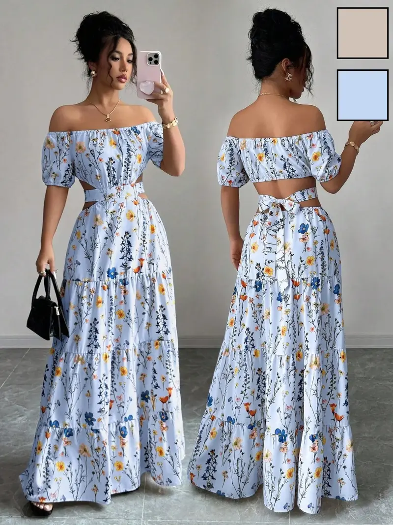 formal off shoulder dress pattern Off Shoulder Mini Dress Sewing Pattern – Patterns For Less