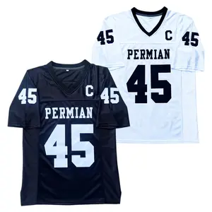 Men's #45 Football jersey Boobie Miles Jersey V-neck Permian Sewing embroidery daily training outdoor sports rugby match day  Vintage Old School sports top mesh ventilation S-3XL Cheap and High Quality fans equipment Halloween Christmas Gift