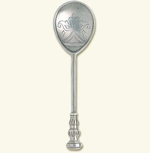 {Match 1995} Antique Pewter Spoon :: Cavalier