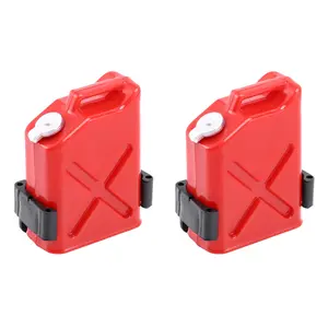 2X RC Rock Crawler 1:10 Accessories Mini Fuel Tank for TAMIYA CC01 Axial SCX10 90046 D90 D110 TF2 Traxxas TRX-4 Red