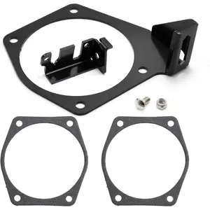 4-Bolt Throttle Cable Bracket For Intakes 92MM-102MM, Replaces# 81012,81042,81001,81002,81003,81007,81043,81044
