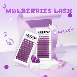 Veyes “Mulberries” Lash Extensions 0.07