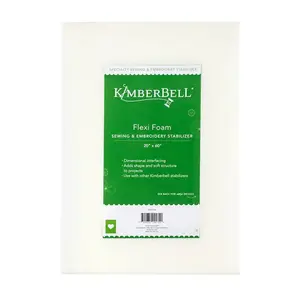 Kimberbell Flexi Foam: Sewing & Embroidery Stabilizer 20 in x 60 in