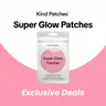 Kind Patches: Super Glow Patches, 30 Antioxidant Patches, Glow & Smooth Support, Fresh & Radiant Look, Skin Renewal Support, Vegan, 1 Month Pack