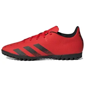 Men's Adidas Predator Freak.4 Lace-Up Soccer Cleats - Rubber Sole Shoes, Turf Outsoles for Durability & Turf Play, Aggressive Look, Ball Control, House White Maison Mihara Official Cleats