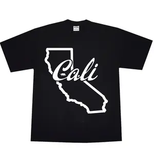 California State Outline Shirt Classic Cali Tee Beautiful SoCal , Chicano Clothing, Gangster clothes, Streetwear, Graphic tee, Hoodie men,women