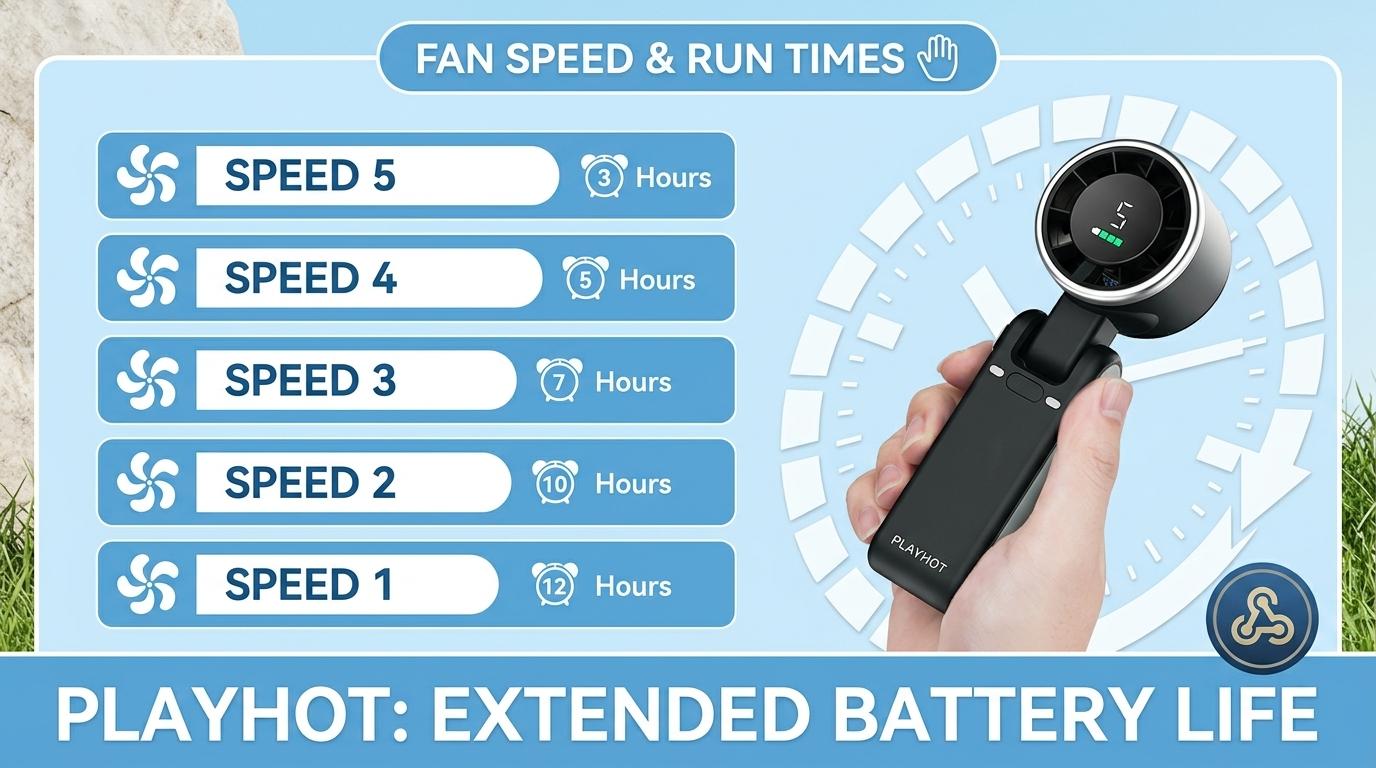 Westdeer Portable Handheld Turbine Fan,3-in-1 rechargeable handheld fan,  5-speed settings, powered by a 4000mAh battery with up to 10 hours of runtime, featuring air turbine technology perfect for outdoor activities, travel, work, and a summer essential