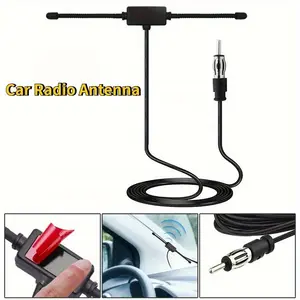 Car radio antenna signal enhancer hidden car stereo antenna universal car antenna Signal Receiver