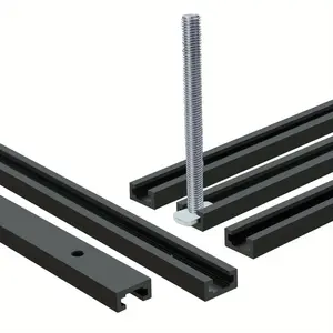 T-track Slot Kit, T-track Slot Kit for Woodworking, Woodworking Tool Accessories, Power Tool Accessories for Home & Office, Hardware
