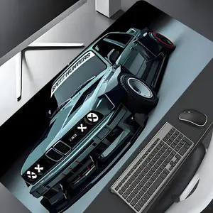 Car Pattern Mouse Pad, Rectangle Gaming Mouse Pad, Non-slip Rubber Pad, Office Desk Keyboard Mouse Pad, Universal Mouse Pad for Home Office Game Room Desk