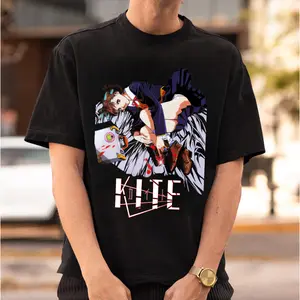 The Kite Sawa Vintage Anime Comfort Colors T Shirt, Retro Anime Art Fan Gift, 90s Japan Artwork Tee, Cinephile Top