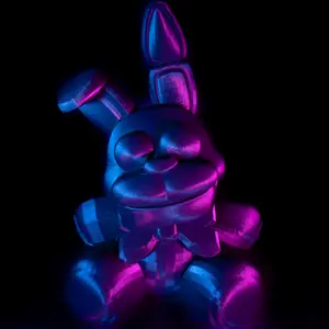 Bonnie Plushy 3d Print 15in Tall, Five Nights At Freddy's