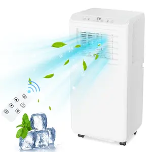 Portable Air Conditioner 3 In 1 8000 BTU Remote Control Quiet Operation For Home Office Bedroom