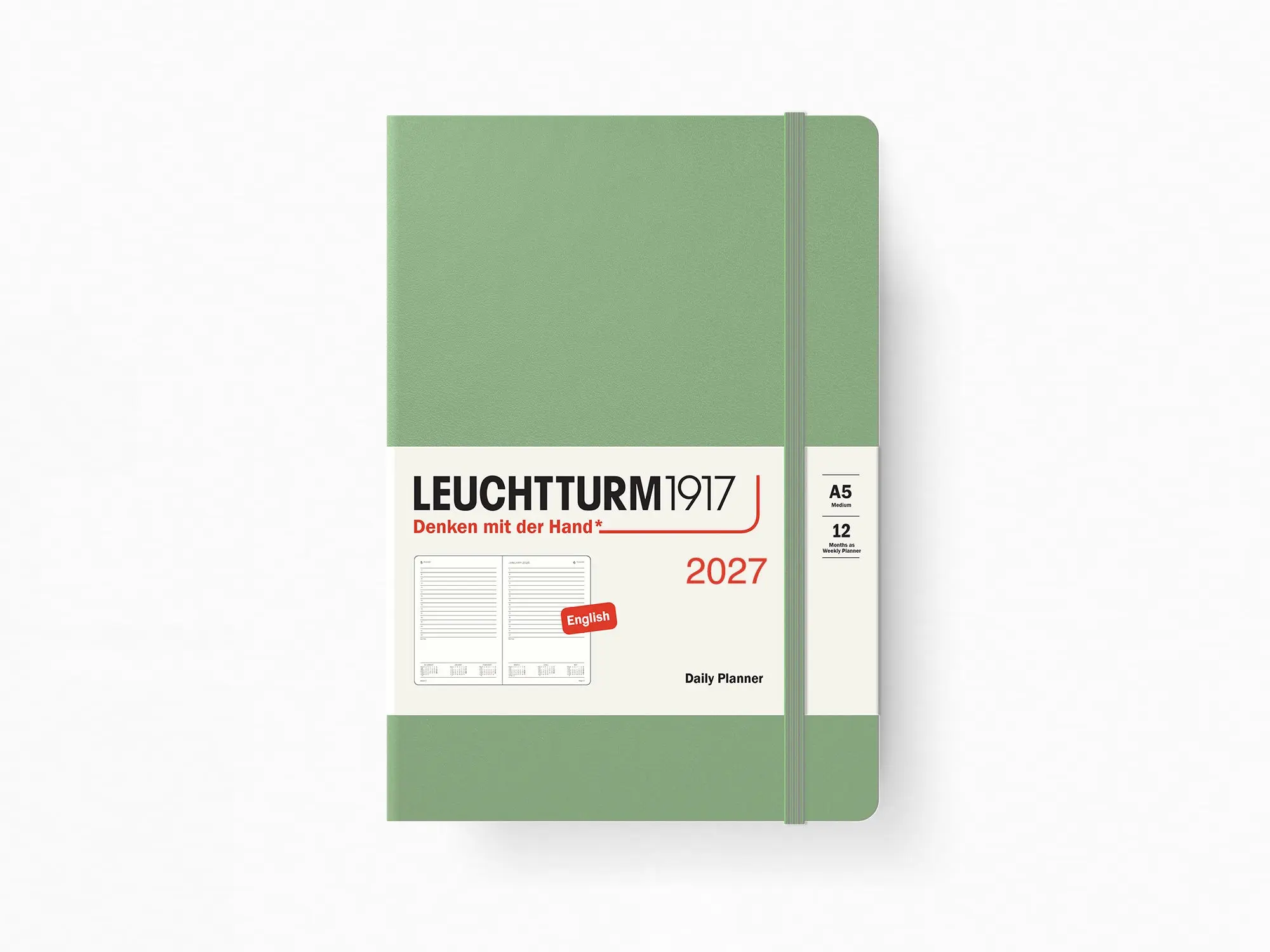 2027 Leuchtturm 1917 Daily Planner - SAGE