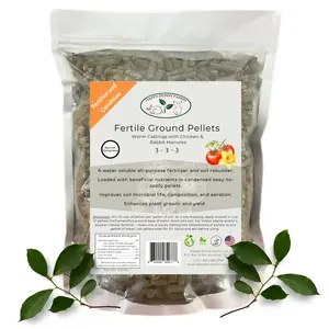 Fertile Ground, Organic Fertilizer and Soil Rebuilder Pellets