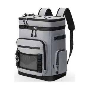 Large Waterproof Insulated Cooler Backpack for Men & Women, Leak Proof Cooler Backpack for Camping, Beach, Fishing, Picnic, Travel, Outdoor, 30L