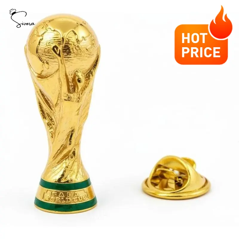 Sivora™ Official FIFA World Cup 2026 Edition Specialty Pins - Historical - Timeless Collectors Item - Premium Weighted Zinc Alloy