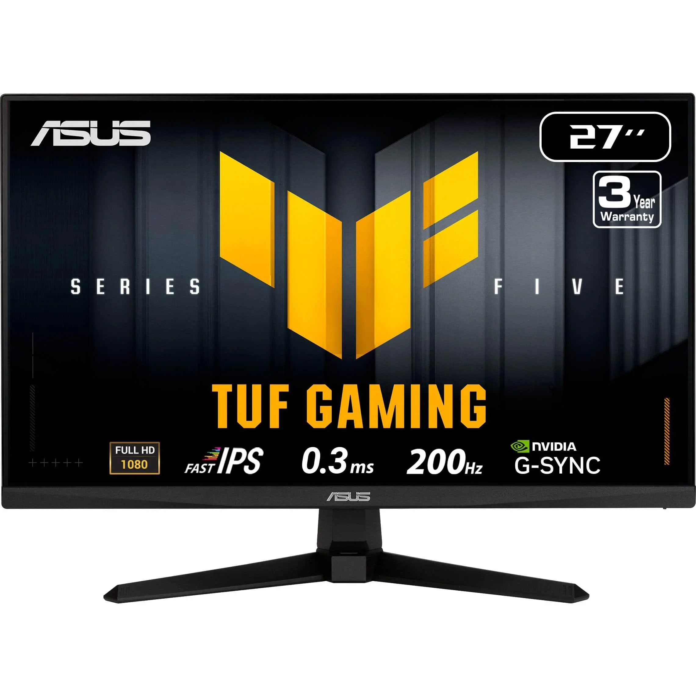 TUF Gaming 27 FHD IPS 200Hz 0.3ms Gaming Monitor with G-SYNCFreeSync Premium and HDR (DisplayPort, HDMI)