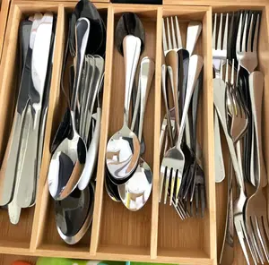 20-Piece Elegant Silverware Cutlery Set Stainless Steel 20-Piece Elegant Silverware Cutlery Set Stainless Steel