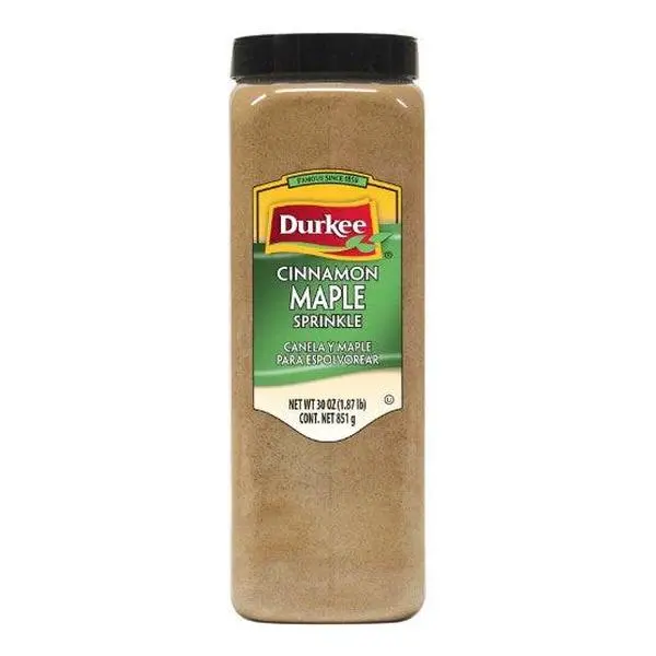 Durkee Cinnamon Maple Sprinkle, 30 oz. (59261)