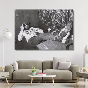 Hank's W. JR Art POSTER Hank'- Poster No Frame H_ank Wiliams Jr. Retro Print Habits Old and New Poster