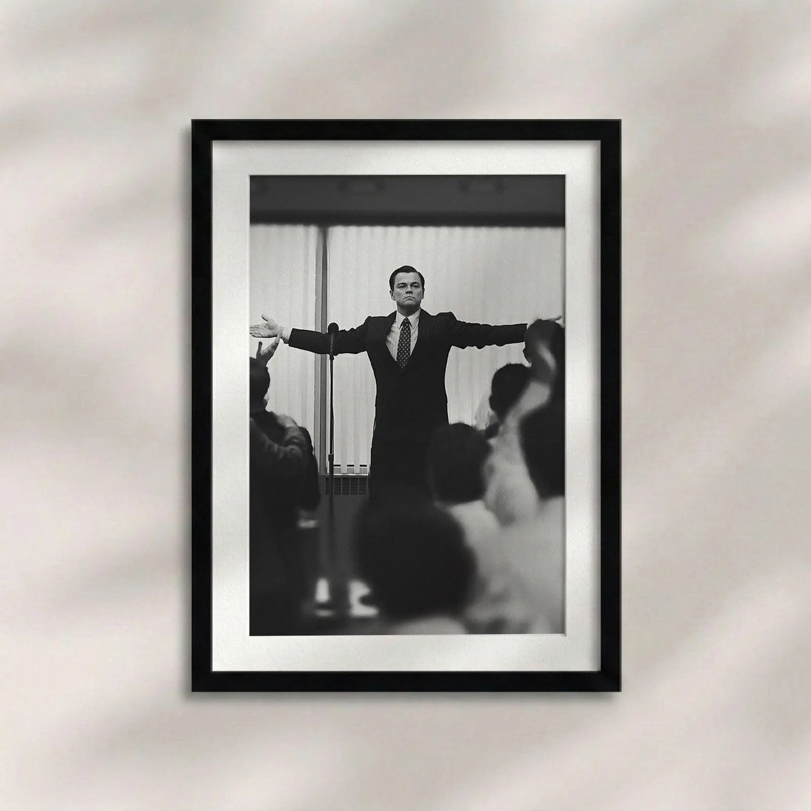 Leonardo Dicaprio, Movie Poster, Black and White Wall Art, Photography Prints, Retro Prints, Aesthetic Room Decor, Poster Unframed