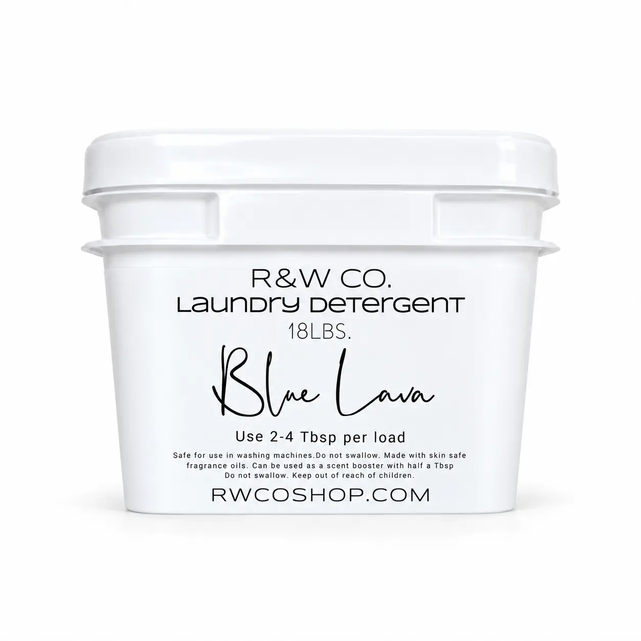 R&W Co. 18Lb. Powder Laundry Detergent Bucket R&W Co. 18Lb. Powder Laundry Detergent Bucket