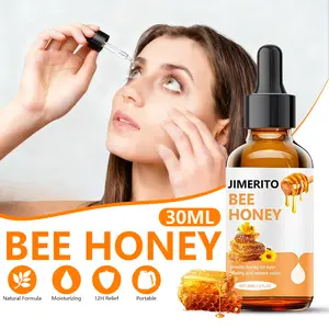 1-5PCS Jimerito Honey Eye Drops | Natural Bee Honey for Dry Tired Eyes, Soothe Discomfort & Refresh Vision Gentle Daily Care