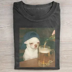 Funny Dog Meme T-shirt, Y2K 90s Graphic Shirt, Unisex Meme Cringe Funny Dumb Shirt, gift for her, him, Womenswear Top