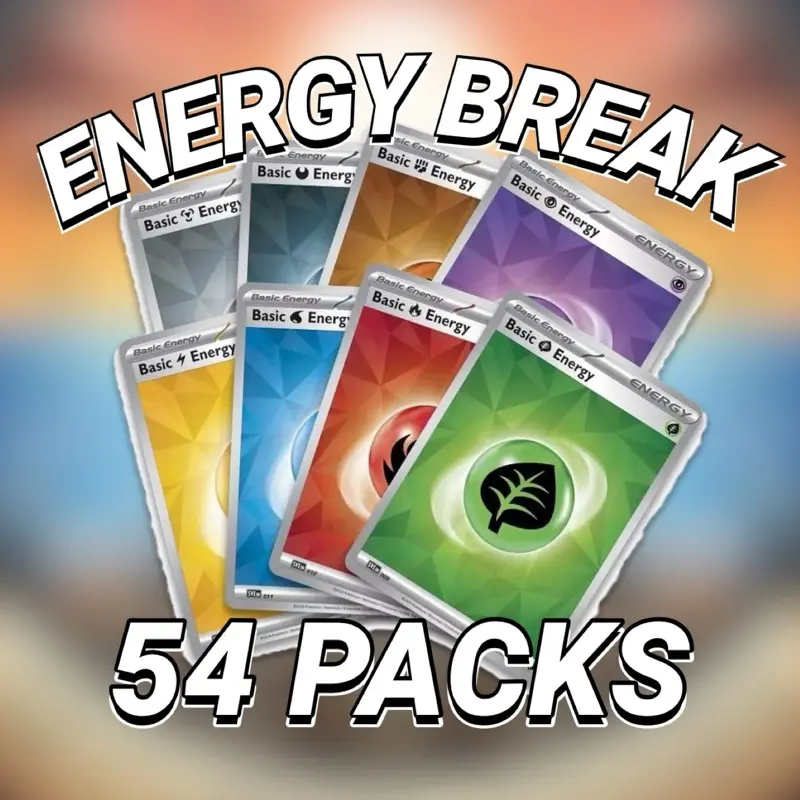 Pokémon: Energy Break (54 Packs) - Trading Cards