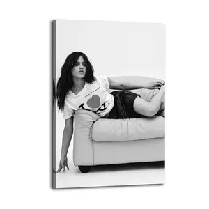 Jenna Ortega Canvas Aesthetic For The Bedroom Wall Sitting Room Dormitory Wall Office Wall Poster Decorative Painting Canvas Wall