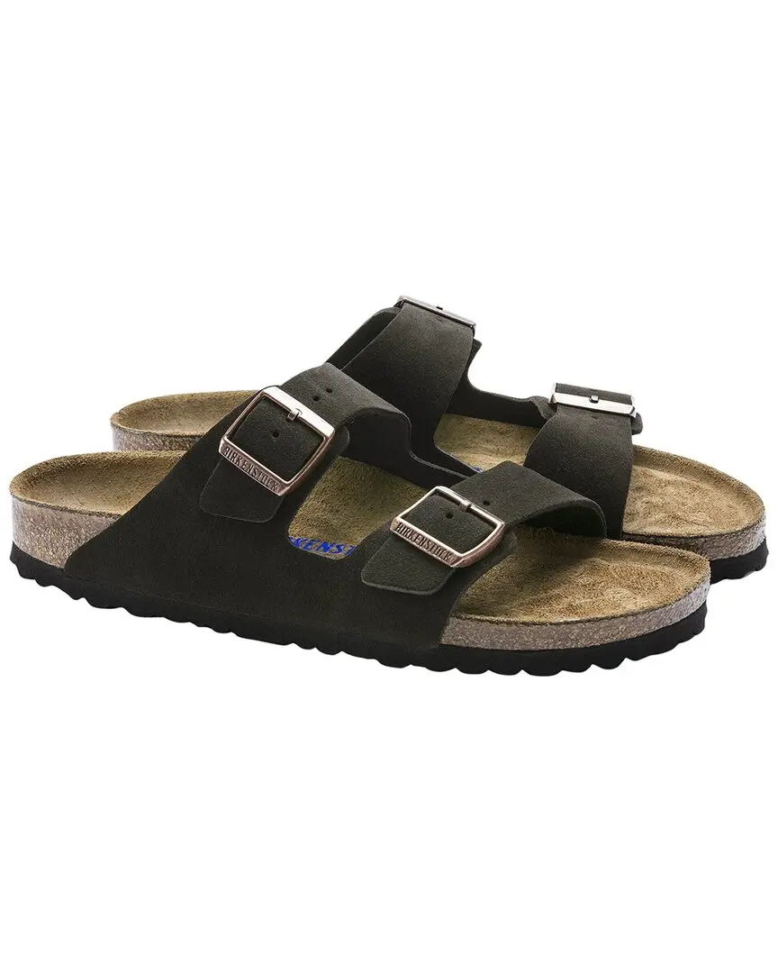 Birkenstock Arizona Soft Footbed Narrow Width Suede Sandal