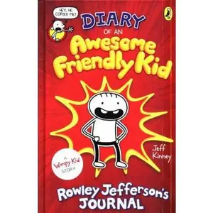 USED-Diary of an Awesome Friendly Kid: Rowley Jefferson's Journal (Diary of a Wimpy Kid) by Jeff Kinney (Hardcover)