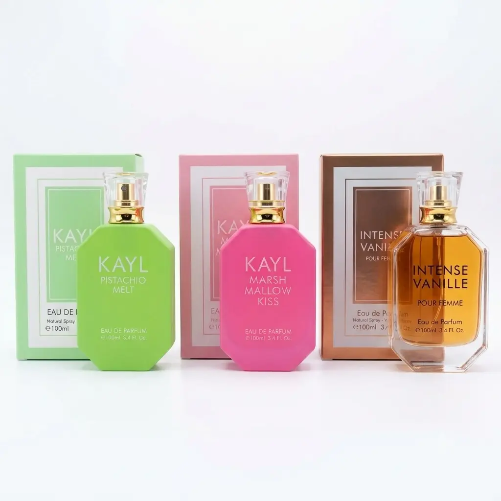 Ultimate Perfume Trio - Marshmallow, Pistachio, Vanilla - 3.4oz Each EDP - Women's Perfume