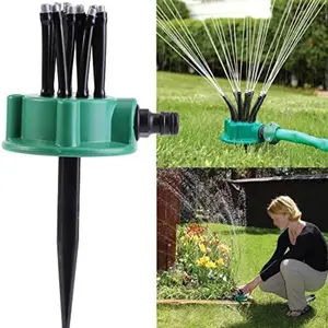 360° Automatic Rotating Lawn Sprinkler Head, 3/4 Inch Connector, Ideal for Large Garden Irrigation System, Yard, Lawn, Vegetable Garden