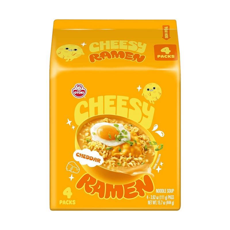Otoki Cheese Ramen 4pk - Creamy Korean Instant Noodles Food Pansit Chewy